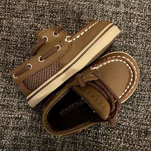 Baby Boy Sperry Top-Sider Intrepid Crib Jr Shoes Size 3 New in Box